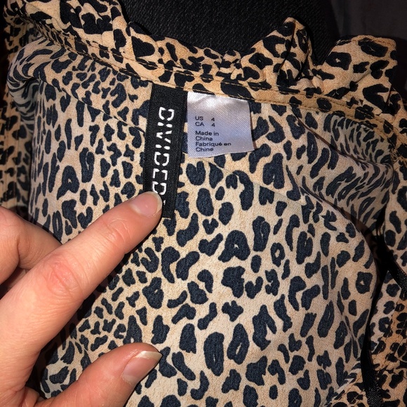 Loose leopard print blouse - Picture 2 of 2